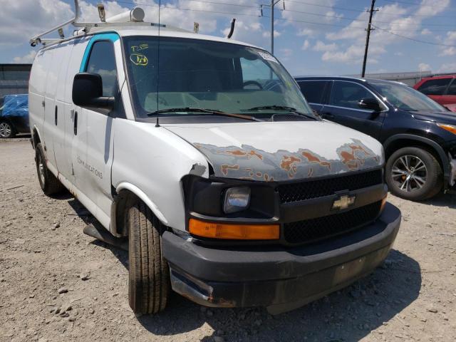 Salvage cars for sale from Copart Columbus, OH: 2010 Chevrolet Express G2500