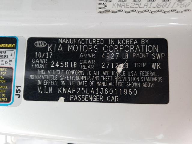 2018 KIA STINGER PR KNAE25LA1J6011960