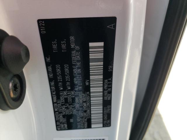 2022 TOYOTA SIENNA XSE 5TDXRKEC0NS099734