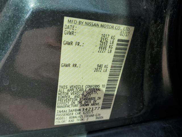 1N4AL3AP8HN342177 Nissan ALTIMA 2.5