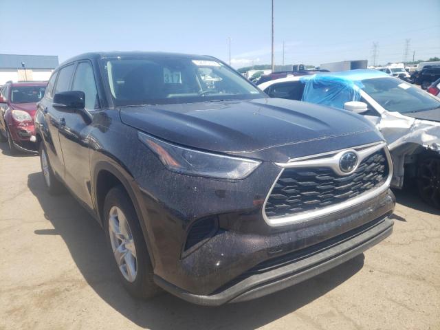 Salvage cars for sale from Copart Woodhaven, MI: 2021 Toyota Highlander