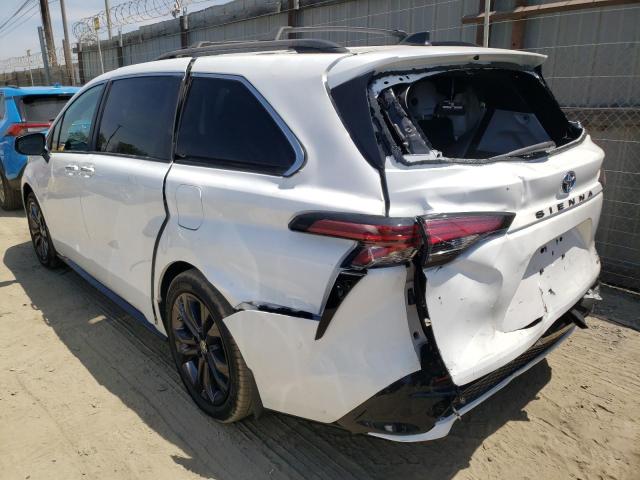 2022 TOYOTA SIENNA XSE 5TDXRKEC0NS099734