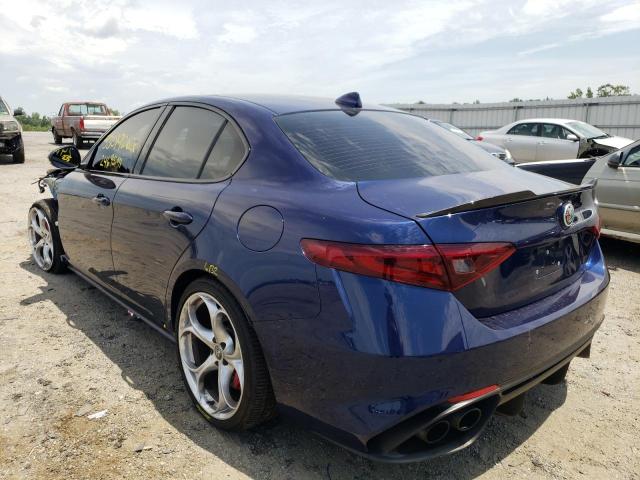 2017 ALFA ROMEO GIULIA QUA ZARFAEAV5H7557848