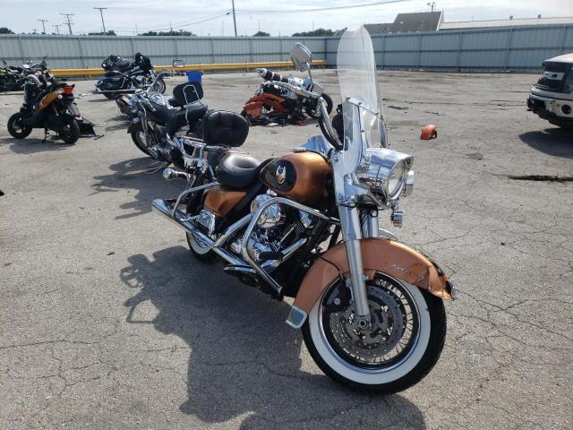Salvage motorcycles for sale at Dyer, IN auction: 2008 Harley-Davidson Flhrc 105T