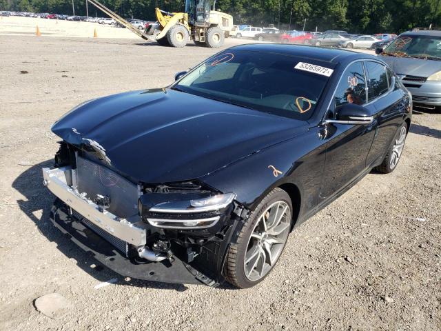 2022 GENESIS G70 BASE KMTG34TA9NU098450