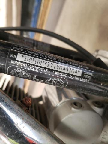 2001 HARLEY-DAVIDSON FXST 1HD1BHY171Y044704