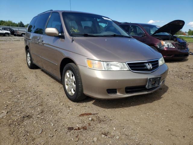 Salvage cars for sale from Copart Columbia Station, OH: 2003 Honda Odyssey EX