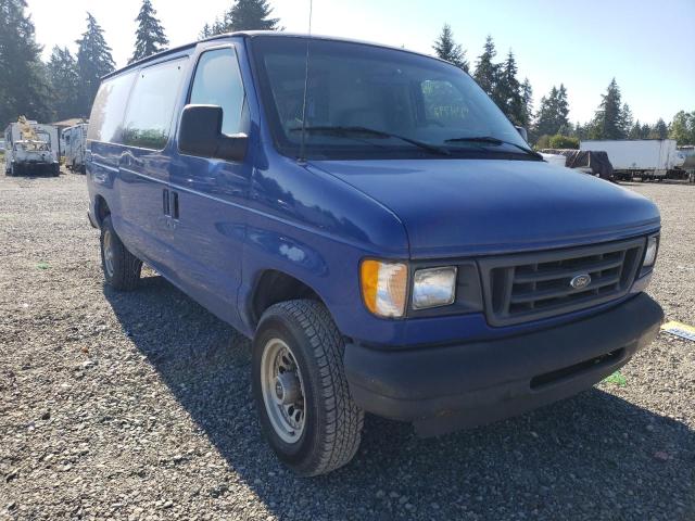 Salvage cars for sale from Copart Graham, WA: 2003 Ford Econoline
