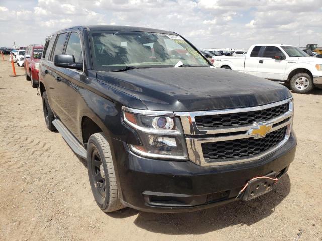 Salvage cars for sale from Copart Amarillo, TX: 2015 Chevrolet Tahoe Police