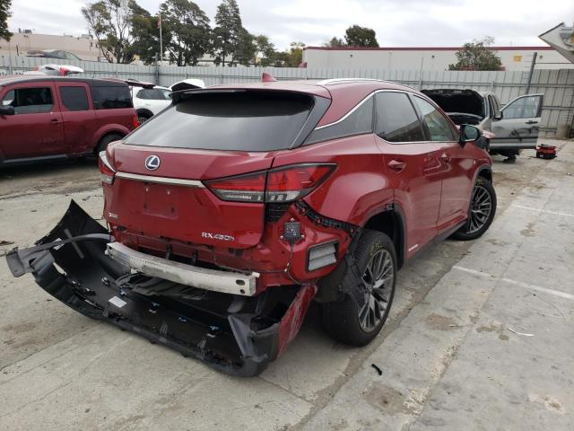 2020 LEXUS RX 450H F- 2T2YGMDA4LC050494
