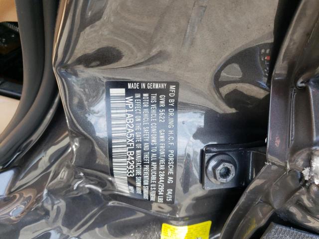 2015 PORSCHE MACAN S - WP1AB2A5XFLB42933