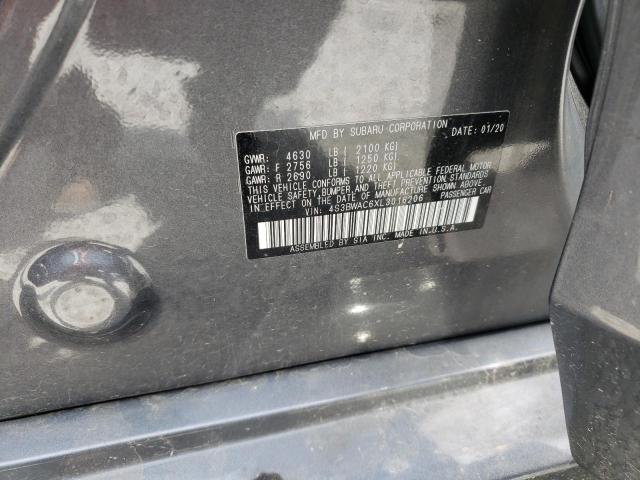 2020 SUBARU LEGACY PRE 4S3BWAC6XL3016206
