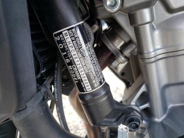 2016 HONDA CB500 X MLHPC4612G5300095
