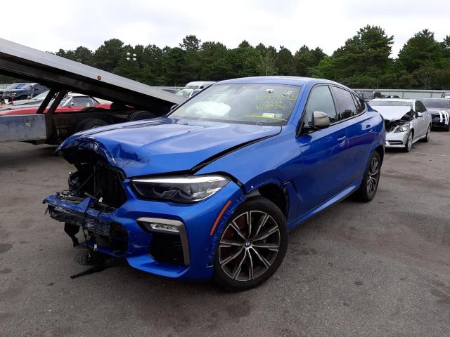 2020 BMW X6 M50I 5UXCY8C06L9B30706