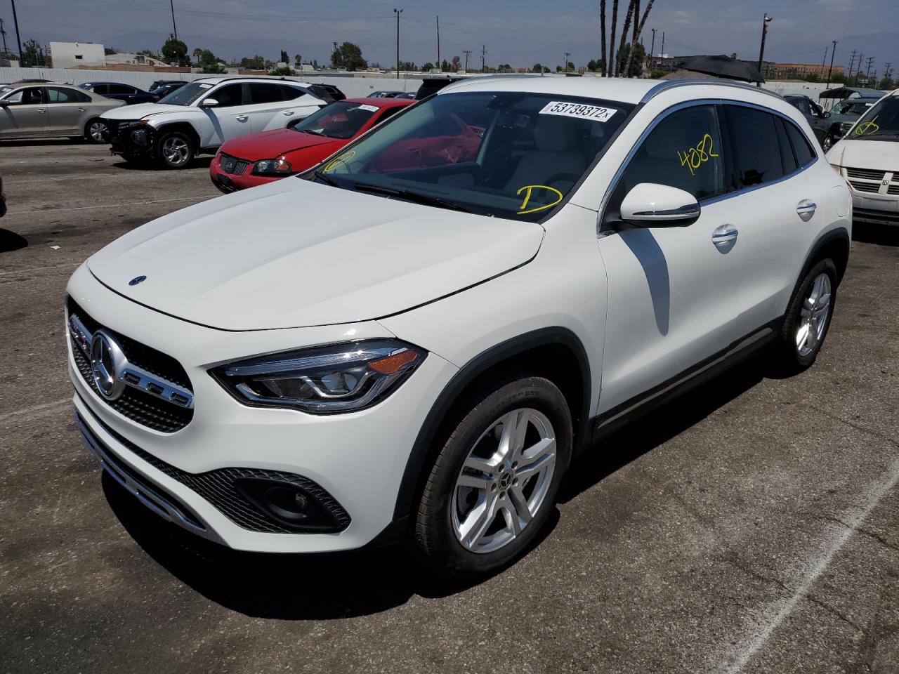 2022 Mercedes-Benz GLA 250 4M For Sale At Copart Van Nuys, CA Lot ...