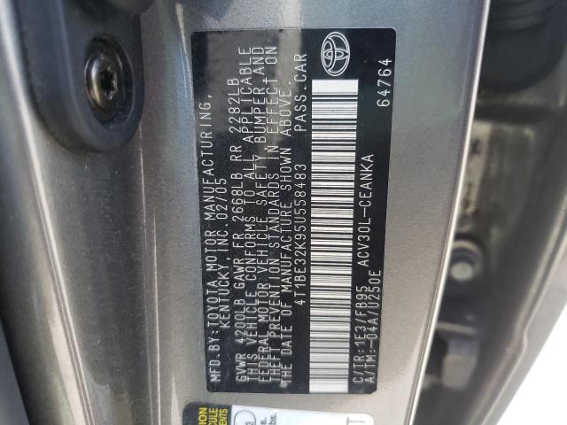 4T1BE32K95U558483 2005 Toyota Camry Le