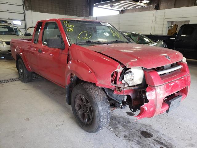 Salvage cars for sale from Copart Blaine, MN: 2002 Nissan Frontier K
