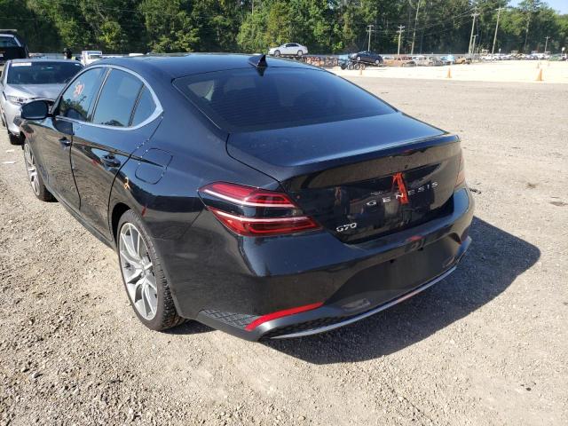 2022 GENESIS G70 BASE KMTG34TA9NU098450