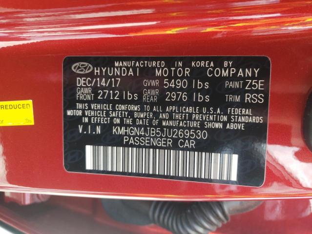2018 GENESIS G80 SPORT KMHGN4JB5JU269530