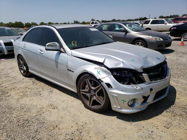 Mercedes-Benz C-Class salvage cars for sale: 2008 Mercedes-Benz C 63 AMG