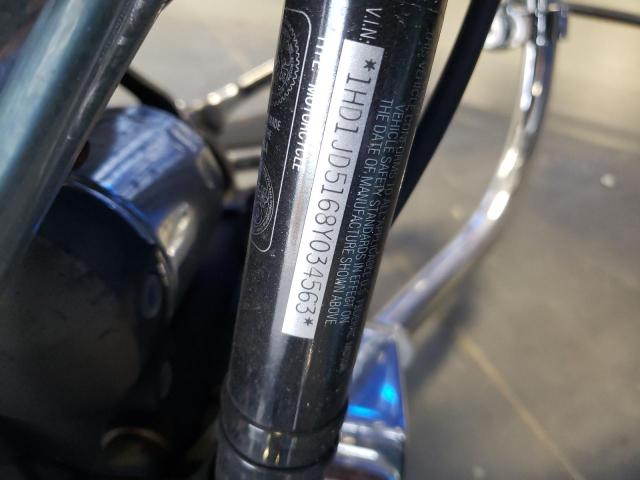 2008 HARLEY-DAVIDSON FLSTN 1HD1JD5168Y034563