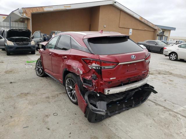 2020 LEXUS RX 450H F- 2T2YGMDA4LC050494