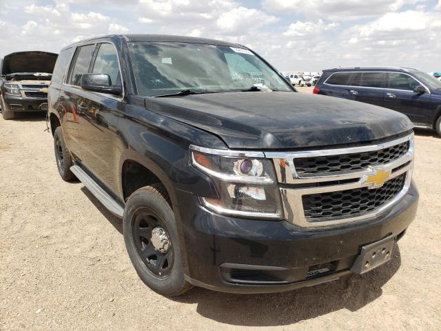 Salvage cars for sale from Copart Amarillo, TX: 2015 Chevrolet Tahoe Police