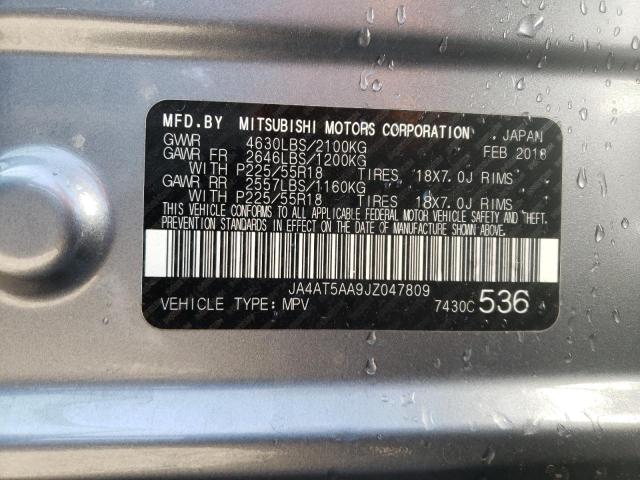 MITSUBISHI ECLIPSE 2018 SILVER Photo 10