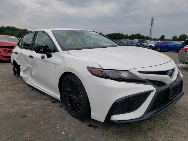 Salvage cars for sale from Copart Fredericksburg, VA: 2022 Toyota Camry Nigh
