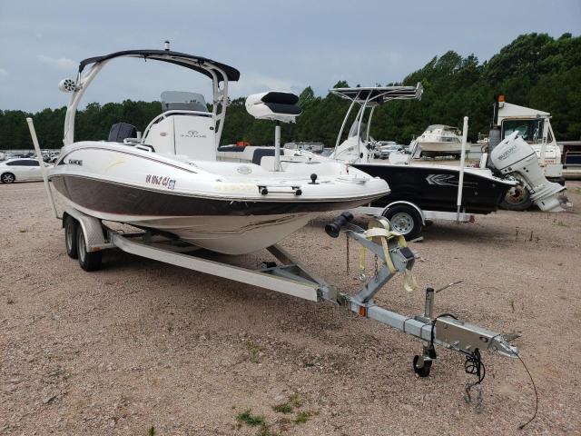 Salvage boats for sale at Charles City, VA auction: 2022 Tahoe Boat