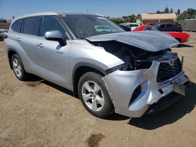 Salvage cars for sale from Copart San Martin, CA: 2021 Toyota Highlander