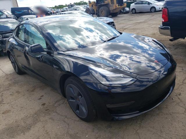 Vehiculos salvage en venta de Copart Woodhaven, MI: 2022 Tesla Model 3