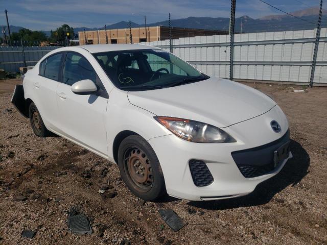 Salvage cars for sale from Copart Colorado Springs, CO: 2012 Mazda 3 I