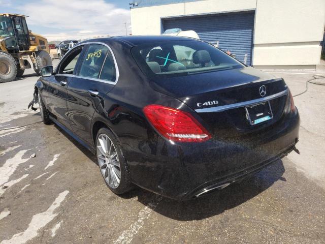 2015 MERCEDES-BENZ C 400 4MAT 55SWF6GB4FU018349