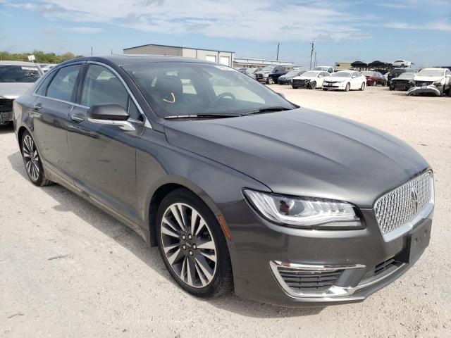 Salvage cars for sale from Copart San Antonio, TX: 2020 Lincoln MKZ Reserv