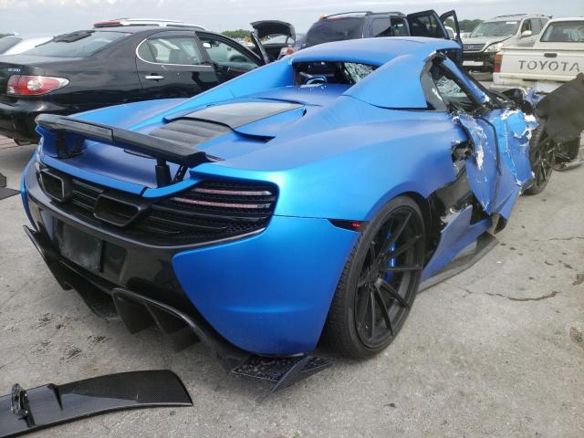 2015 MCLAREN AUTOMOTIVE 650S SPIDE SBM11FAAXFW004100