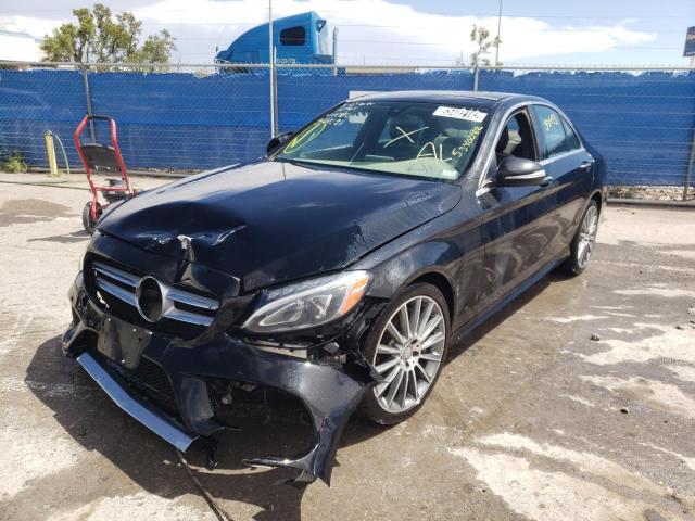 2015 MERCEDES-BENZ C 400 4MAT 55SWF6GB4FU018349