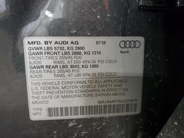 2018 AUDI SQ5 PREMIU WA1A4AFY9J2220975