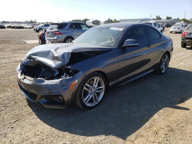 BMW 2 SERIES 2017 GRAY Photo 2
