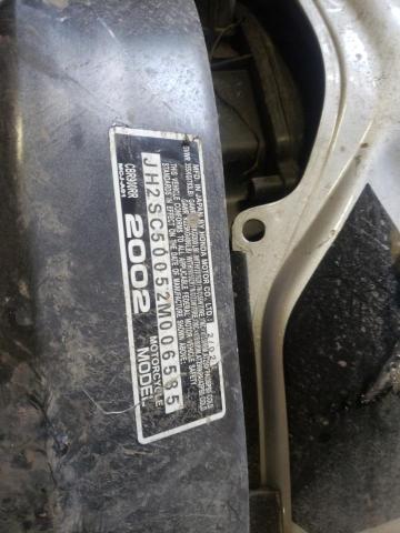 2002 HONDA CBR900 JH2SC50052M006585