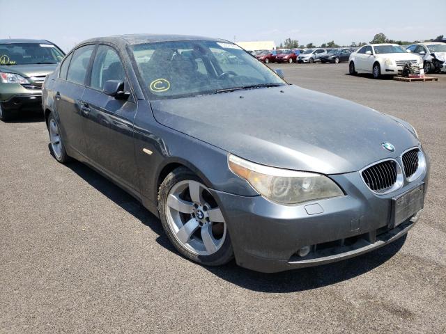 BMW 5 Series salvage cars for sale: 2007 BMW 525 I
