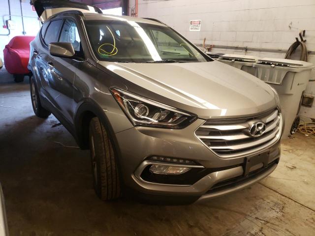 Salvage cars for sale from Copart Wheeling, IL: 2018 Hyundai Santa FE S