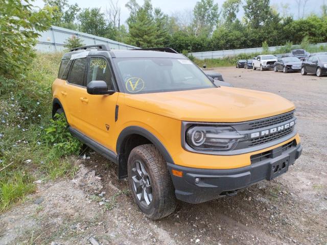 Salvage cars for sale from Copart Davison, MI: 2021 Ford Bronco Sport