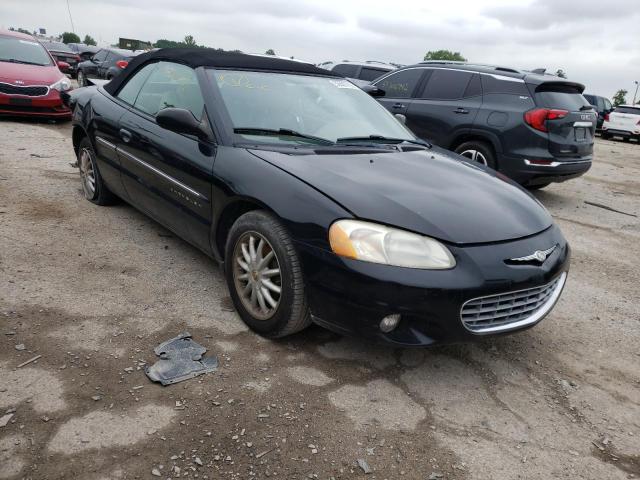 Salvage cars for sale from Copart Indianapolis, IN: 2001 Chrysler Sebring LX