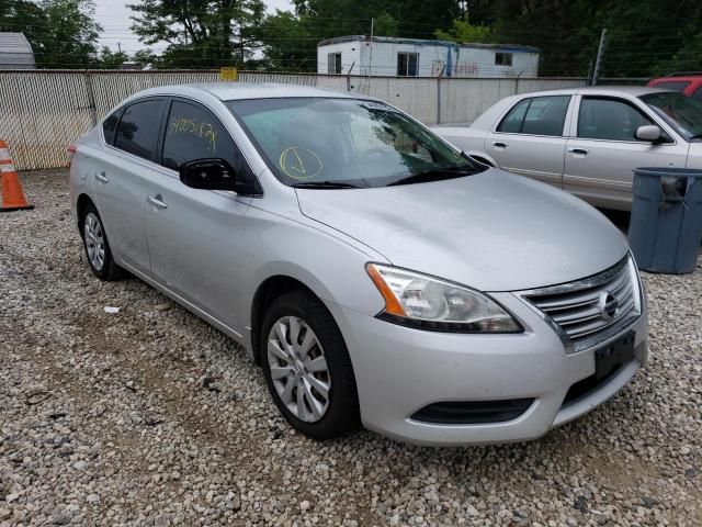 Salvage cars for sale from Copart Northfield, OH: 2013 Nissan Sentra S