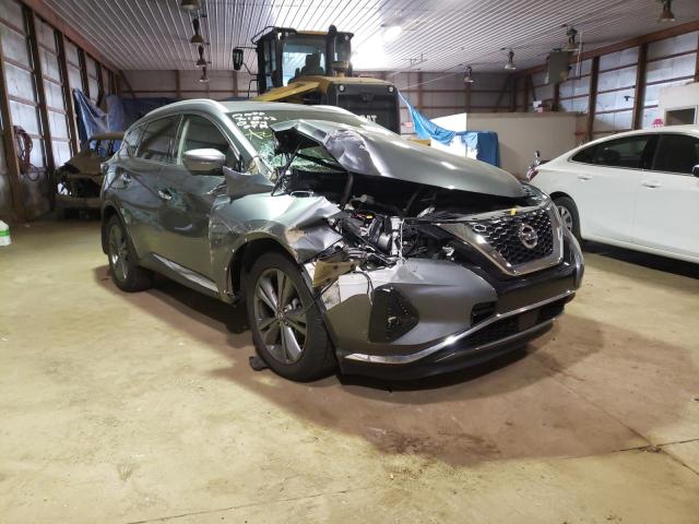Salvage cars for sale from Copart Columbia Station, OH: 2020 Nissan Murano PLA