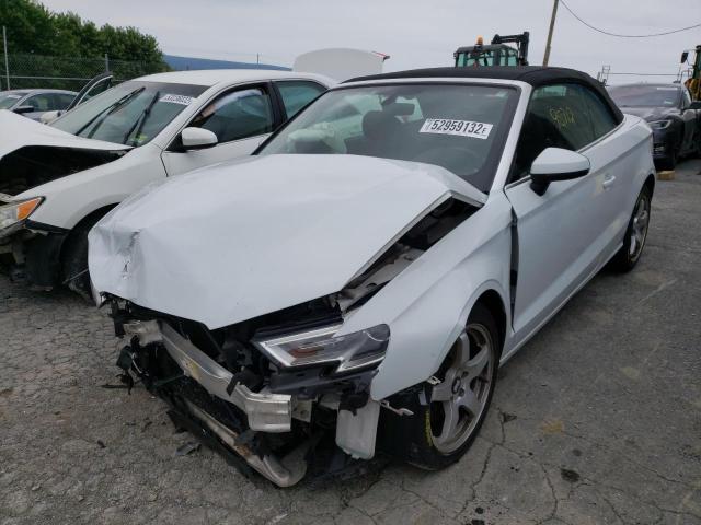 AUDI A3 2017 WHITE Photo 2