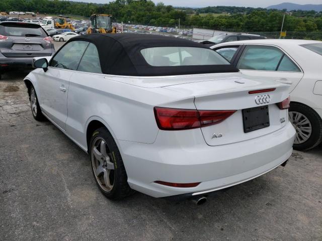 AUDI A3 2017 WHITE Photo 3