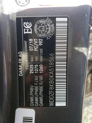 2019 MERCEDES-BENZ E 63 AMG-S WDDZF8KB0KA518566