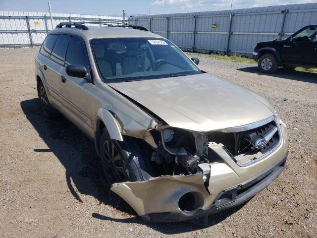 Salvage cars for sale from Copart Helena, MT: 2008 Subaru Outback 2